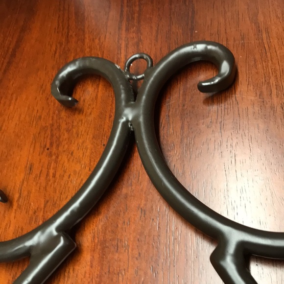 Source Unknown Wall Decor Large Wrought Iron Wall Hook Poshmark